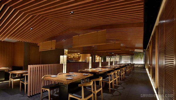 日本大阪东部 Tsuruichi Yakiniku 烤肉店设计 餐厅设计 烤肉店设计 日本 商业空间设计 SI设计 