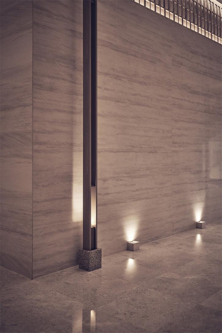 博物馆电梯厅灯光设计