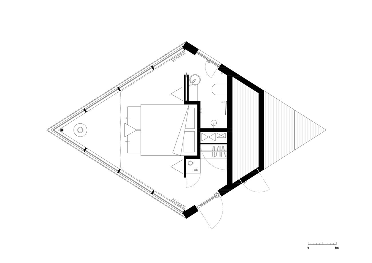 小型度假屋平面方案设计