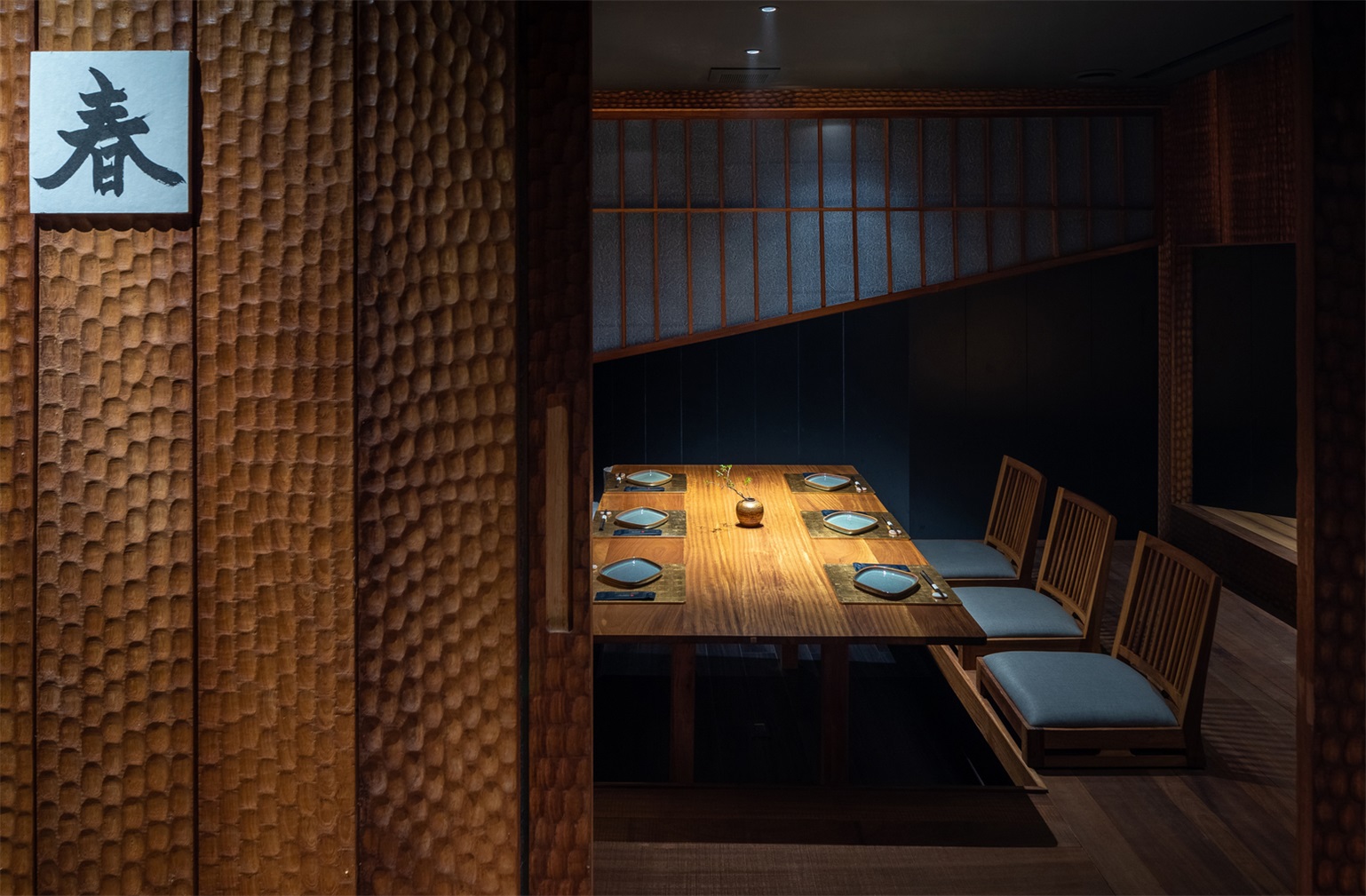 从日本茶室和茶道精神获得灵感的餐厅设计 - 戈者设计 | 戈者设计