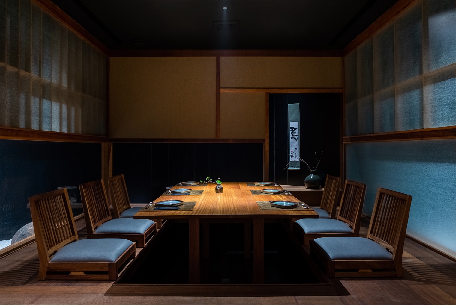从日本茶室和茶道精神获得灵感的餐厅设计 - 戈者设计 | 戈者设计
