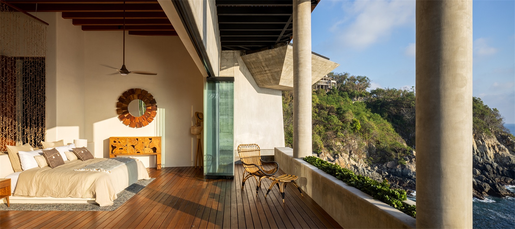 犹如太平洋沿岸生长的岩石海边民宿设计 - 戈者设计 | 戈者设计