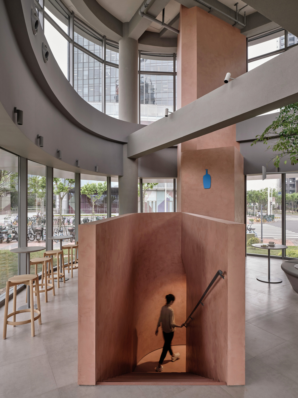 蓝瓶咖啡厅设计